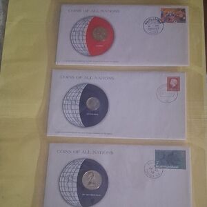 Coins of All Nations Collection Envelopes